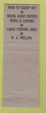 Matchbook Cover - The Chariton ST Louis MO WEAR