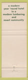 Matchbook Cover - Falls Hotel Newberry MI