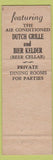 Matchbook Cover - Hotel Warm Friend Tavern Holland MI CREASE