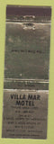Matchbook Cover - Villa Mar Motel White Cloud MI