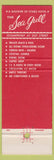 Matchbook Cover - Sea Gull Hotel Miami Beach FL