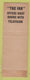 Matchbook Cover - Fort Bedford Inn Bedford PA WEAR
