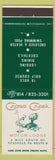Matchbook Cover - Cross Creek Motor Lodge Titusville PA