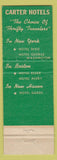 Matchbook Cover - Hotel Dixie New York City