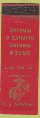 Matchbook Cover - United States Marines WEAR