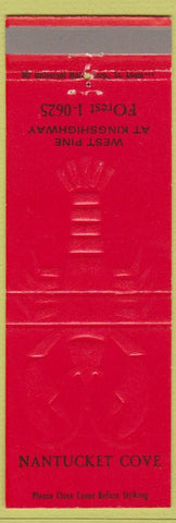 Matchbook Cover - Nantucket Cove ST Louis MO