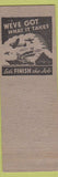Matchbook Cover - Geo Oswald Match Collector Penn Yan NY pinup