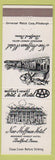 Matchbook Cover - New Hoffman Hotel Bedford PA