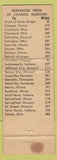Matchbook Cover - Hotel St Charles ST Charles MO WORN