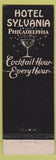 Matchbook Cover - Hotel Sylvania Philadelphia PA WEAR