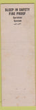Matchbook Cover - Seventh Ave Hotel Pittsburgh PA WEAR