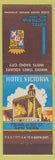Matchbook Cover - Hotel Victoria New York City