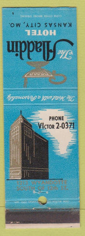 Matchbook Cover - Aladdin Hotel Kansas City MO