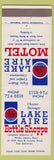Matchbook Cover - Lake Aire Motel Duluth MN