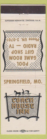 Matchbook Cover - Coach House Inn Springfield MO