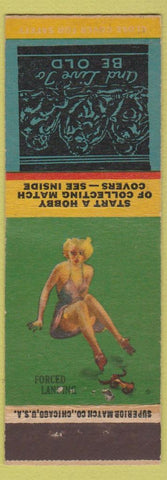Matchbook Cover - United Matchonians Morgantown WV match club pinup
