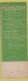 Matchbook Cover - Hotel Philadelphian Philadelphia PA