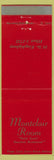 Matchbook Cover - Montclair Room St Louis MO