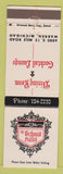 Matchbook Cover - Schmid Haus Warren MI
