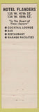Matchbook Cover - Hotel Flanders New York City