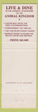 Matchbook Cover - Noah's Ark Motor Inn Restaurant ST Charles MO