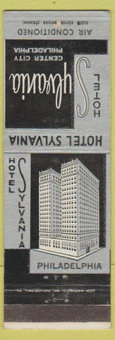 Matchbook Cover - Hotel Sylvania Philadelphia PA