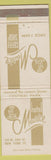 Matchbook Cover - Hotel Maurice New York City