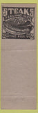 Matchbook Cover - Spag's Grille Wilmington DE pinup