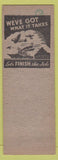 Matchbook Cover - Geo Oswald Match Collector Penn Yan NY pinup