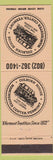 Matchbook Cover - Colburn House Manchester Center VT