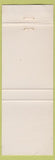 Matchbook Cover - Southern Cafeteria St Louis MO Green