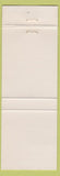 Matchbook Cover - Southern Cafeteria St Louis MO yellow