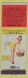 Matchbook Cover - Art Steiner Sales Advertising Fort Worth TX pinup