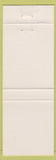 Matchbook Cover - Dorothy's Restaurant North Adams MA girlie Peach