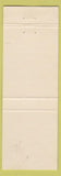Matchbook Cover - Burk's Restaurant Cafeteria Sidney OH blueish grey?