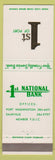 Matchbook Cover - 1st National Bank Port Washington Saukville WI