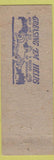 Matchbook Cover - Dan Williams Amoco oil gas Ringgold GA Chihuahua