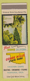Matchbook Cover - Osage Hills State Park Pawhuska OK WEAR