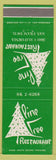 Matchbook Cover - Pine Tree Restaurant San Francisco CA