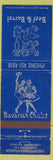 Matchbook Cover - Bavarian Chalet Beef Barrel Las Vegas NV WEAR