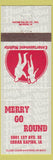 Matchbook Cover - Merry Go Round Cedar Rapids IA