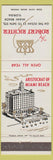 Matchbook Cover - Robert Richter Hotel Miami Beach FL