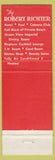 Matchbook Cover - Robert Richter Hotel Miami Beach FL