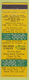 Matchbook Cover - Carousel Resort Motel Miami Beach FL