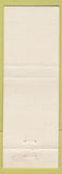 Matchbook Cover - The Mounds Restaurant Brookville IN yellow