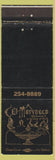 Matchbook Cover - El Morrocco Rochester? NY