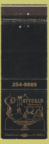 Matchbook Cover - El Morrocco Rochester? NY