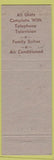 Matchbook Cover - Carriage House West Peabody MA