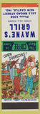 Matchbook Cover - Wayne's Grill New Castle IN hillbilly