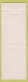 Matchbook Cover - Jamaica Inn Key Biscayne FL WEAR
